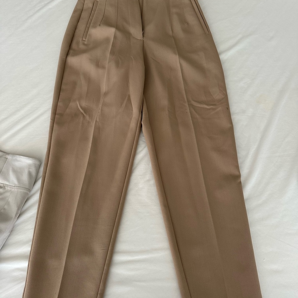 Zara Classic Beige Trousers